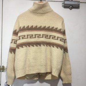 VINTAGE TUNDRA KNITTED CARDIGAN SWEATERS SIZE L